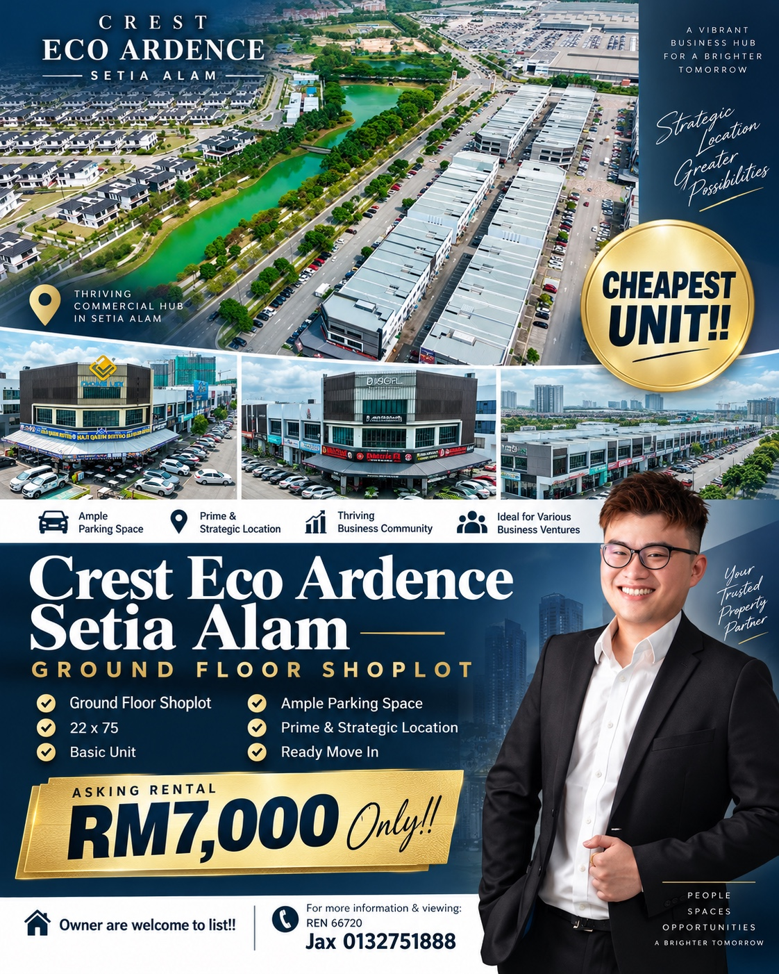 Crest Eco Ardence — Ground-Floor Shoplot A For Rent — supplied photo 1